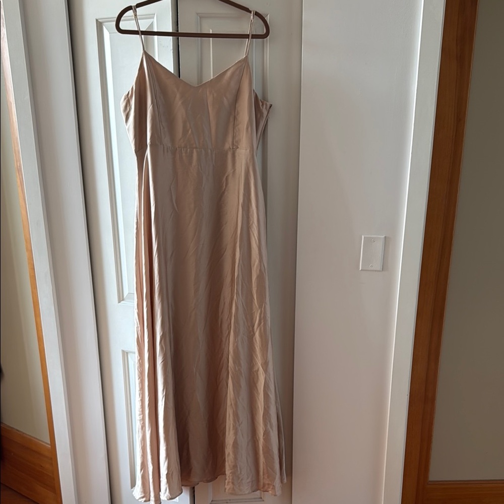 Show Me Your MuMu Champagne Dress (size XXL, US 14 / US 16)